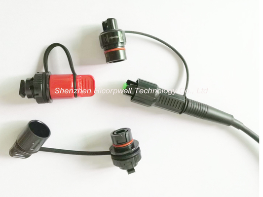 Dustproof Outdoor Fiber Optic Patch Cables Mini SC Connector / Adapter IP67