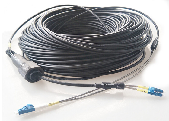 PDLC 4F SM SX Fiber Optic Patch Cables  LSZH 4.8mm Length With 50M 100M
