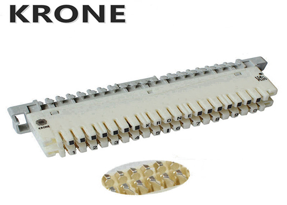 Grey Base 10 Pair Krone Module LSA - Profile Disconnection Or Connection