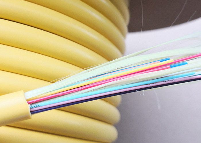 Flexible Tight Buffer Fiber Optic Distribution Cable Multimode Indoor