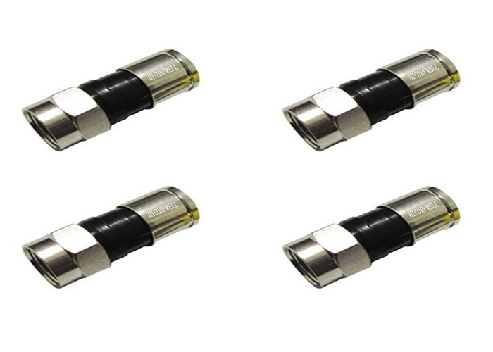 OEM Compression F Connector For Rg59 / Rg11 / Rg316 Ppc Ex11 And Ex6xl
