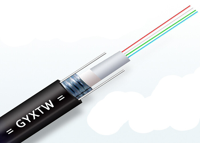 GYXTW 4F Loose Tube Optical Fiber Cables Operation Temperature 40～80