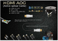 Male-Male 30m Long 2.0 HDMI AOC cable Video Data Transmission