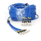 Blue  Fiber Optic Patch Cables 3.0mm 300M  Low Insertion Loss With Custom Length
