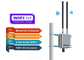 Outdoor CPE AP Router Wireless Access Point WiFi Repeater With External ANT