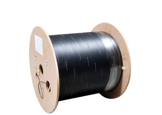 Fiber To The Home Outdoor Aerial Drop Cable 1core FTTH Steel Wire/FRP/KFRP Dia 2* (0.5-0.8MM)