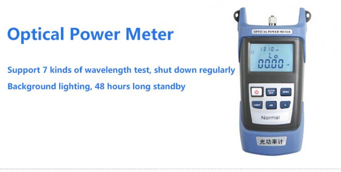 Fiber Visual Testing Tools FTTH Fiber Optic Tool Kit , Fiber Testing Tools With OPM VFL And Fiber ...