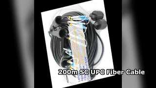 SC UPC Fiber Cable 200m TPU