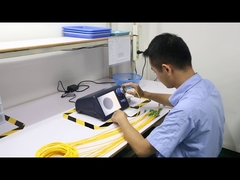 FTTH Indoor SC APC Fiber Optic Patch Cord Testing Video
