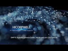 311M 3K93C FUW PUW Optical Hybrid Connector Broadcast Fiber Camera Cable with External Portable