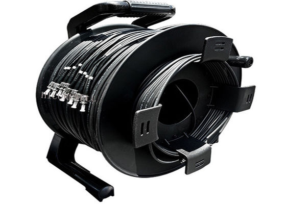quality  Portable Retractable Cable Reel For Various Tactical Communication FO Cable factory