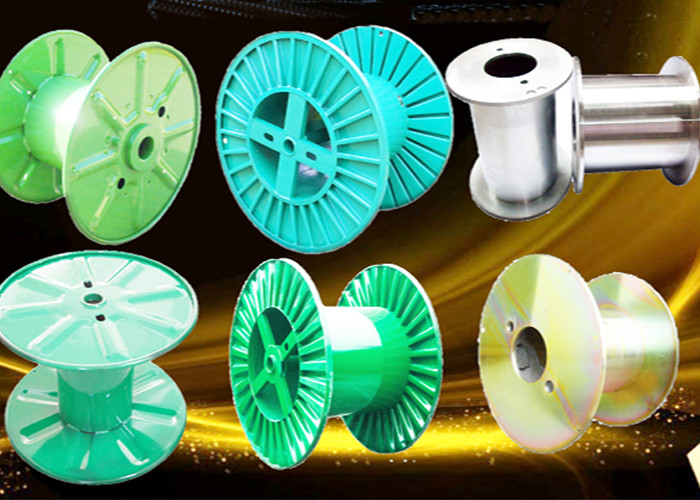 Scrap Spool Corrugated Steel Spool Double Layer High Speed Spool For Wire Stranding ...