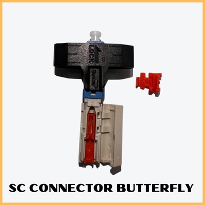 FIBER CONNECTOR SC SM PK/6 Terminating SC Connector Fujikura Brand FiberHome Brand SC Connector