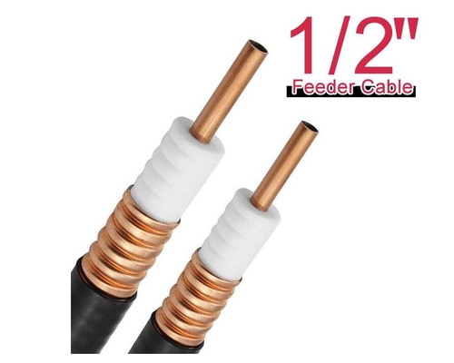 7/8"  RF Coax Cable1/2" 50 Ohm Superflex RF Coax Cable Superflex Jumper cable, DIN male to DIN male right angle