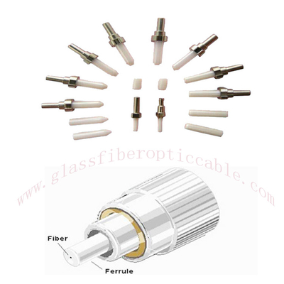 200um 300um 400um 600 um FC Zirconia Ceramic Ferrule  Optical Fiber Devices for Connector Customization