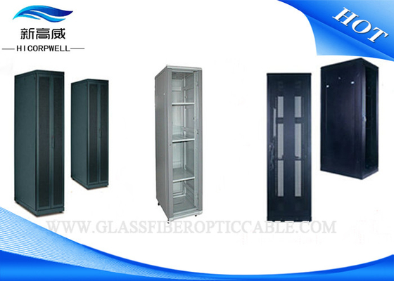 FTTH 32U 42U 45U Fiber Optic Lc Patch Panel Stand Cabinet Powder Coating