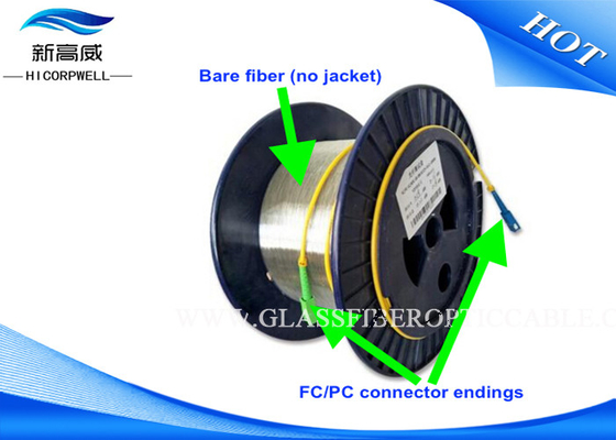 Fiber Ring Bare Optical Fiber Cable Spools OTDR Receive Single Mode G.652D