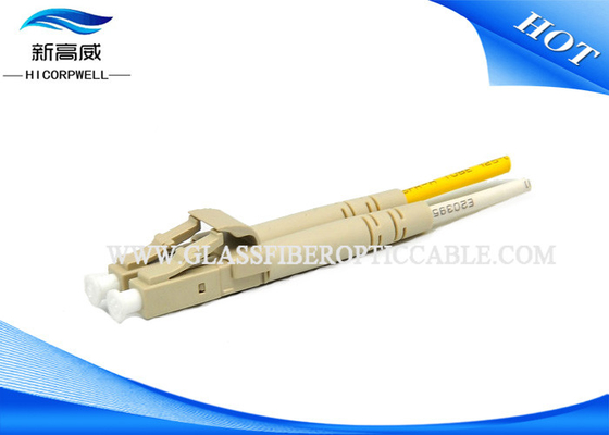 12core Ribbon Multi Color Fiber Optic Pigtail OM3 LC Aqua Connector IEC 60794