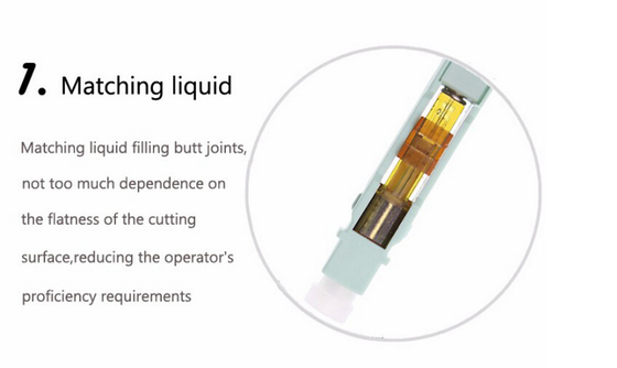 High Success Rate FTTH SC UPC Fast Connector 0.2 DB Insert Loss Easy Install