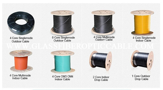 RFP SM G657A1 Glass Fiber Optic Cable Indoor FO Drop Cable 2KM To 4KM Length