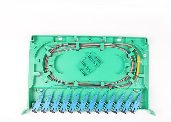 Fiber To The Home SC Fiber Termination Kits 19 Inch Optical Fiber Patch Panel