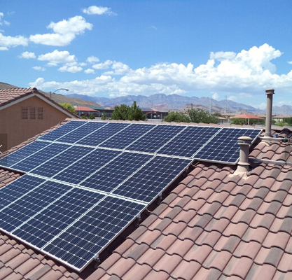 20kw Smart Power Application On Off Grid Solar System Equipment List Blue