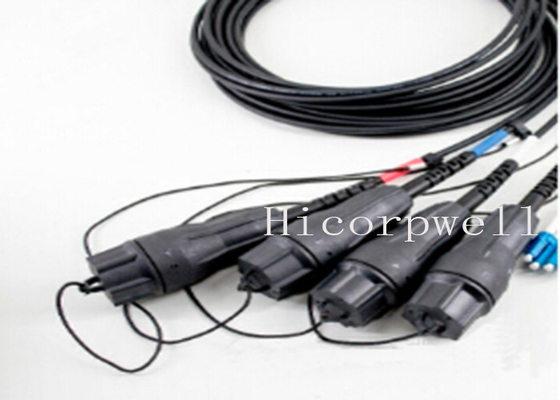 Fullaxs LC / UPC Fiber Optic Patch Cables SM Duplex LSZH 4.8mm Length With 50M