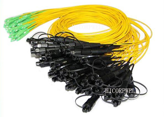Mini SC Fiber Optic Patch Cables Customized Connectors With HW Devices