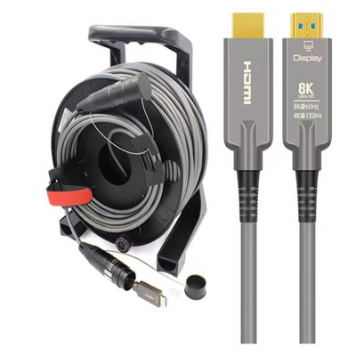 Armored Upgraded Engineering Version 2.0 Fiber Optic HDMI High - Definition Cable 4K@60Hz