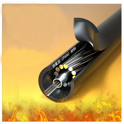 Fiber Optic 2 cores Teflon oil well high-temperature optical cables and high-temperature resistant  detection sensor temperature-measuring optical fibers for oil well sensing