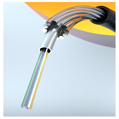 Fiber Optic 2 cores Teflon oil well high-temperature optical cables and high-temperature resistant  detection sensor temperature-measuring optical fibers for oil well sensing