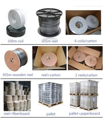 Fiber Optic 2 cores Teflon oil well high-temperature optical cables and high-temperature resistant  detection sensor temperature-measuring optical fibers for oil well sensing