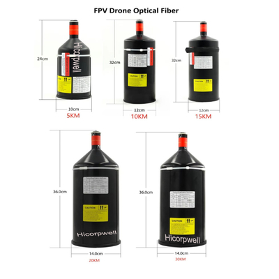 FPV drone Optical fiber kit Flight distance 5/10/20/30KM SM-G657A2 Ultra-Thin Fiber for FPV Drones