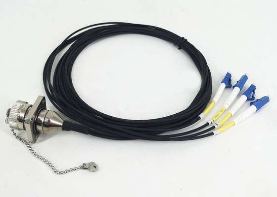 Waterproof Fiber Optic Components ODC -2 To LC Optical Fiber Patch Cord ODC 4 Core
