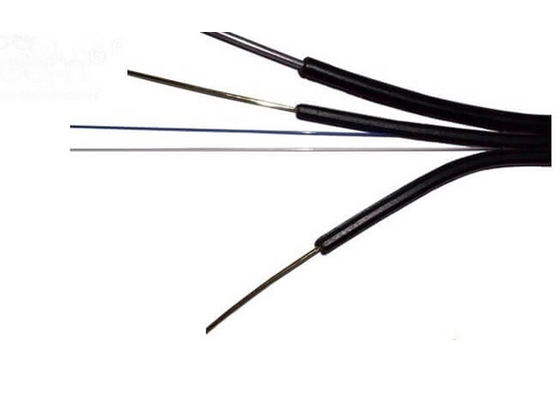 Fiber Type Single-mode Glass Fiber Optic Cable with LSZH Jacket and 10*Cable-diameter Static Bending Radius