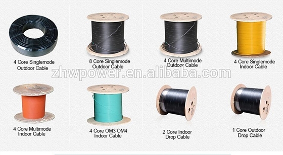 Glass Fiber Optic Cable Up To 288 Fibers Duplex/ Simplex Form Factors Single Mode Multi Mode for Your Requirements