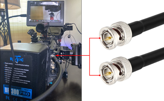 Mini 3G SDI Video Micro Converter with USB Power HDM1 Switcher Broadcasting Cables 3G 12G HDM1 SDI 4G