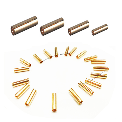 SC/FC/ST Fiber Optic Copper Sleeve Protector Phospeher Bronze Sleeve Fiber Optic Standard