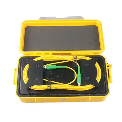 Fiber Optic Cable Spool Ring Box In Yellow Color For Fiber Optic Protection