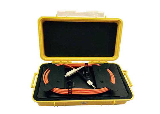 Fiber Optic Cable Spool Ring Box In Yellow Color For Fiber Optic Protection