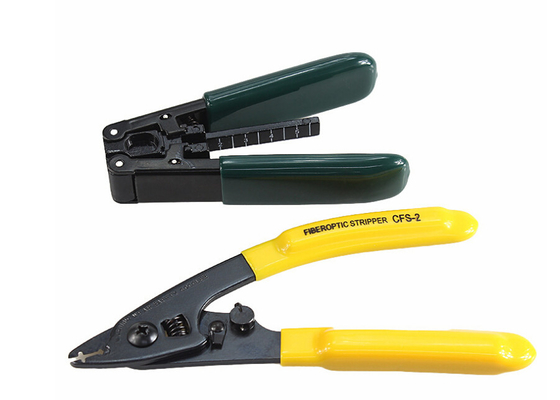 FTTH Fiber Optic Tool Kit , Fiber Testing Tools With OPM VFL And Fiber Cleaver