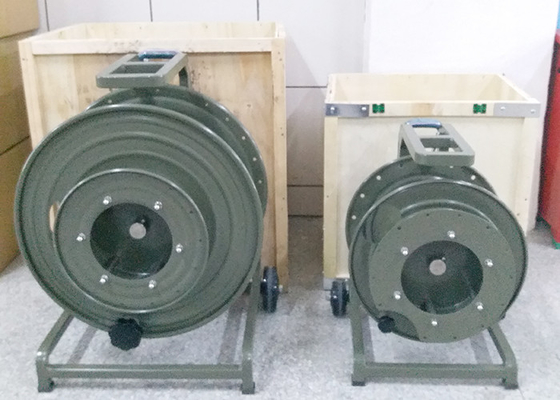 IEC Fiber Optic Patch Cable Reel 200M / 300M / 500M Rated Cable Capacity