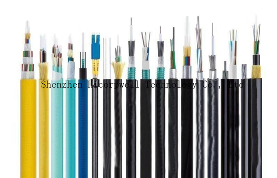 Fiber Optic 2 Cores Tactical Fiber Optic Patch Cables Per Reel 100m - 1000m Length