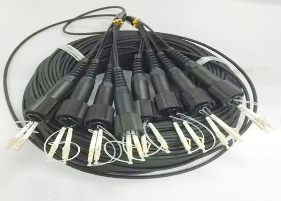 SM SX Fiber Optic Patch Cables LSZH 4.8mm 2F 4F Length 300M 100M
