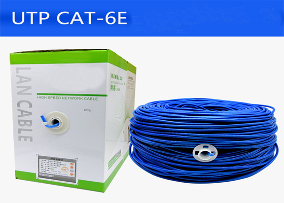 Single Ethernet LAN Cable For Network Outside Cat6 4pr 23Awg 0.56mm Utp Bare Copper