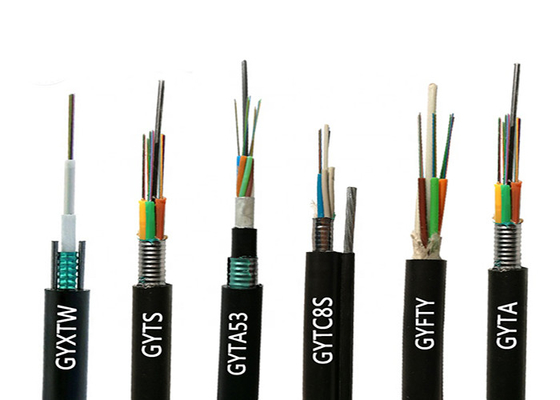 Glass Tactical Fiber Optic Cable For Outdoor Military Communication