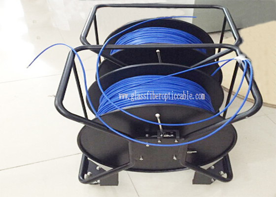 Tight Buffer Fiber Armoured 12 Cores Glass Fiber Optic Cable Armored Central Tube FO Cable