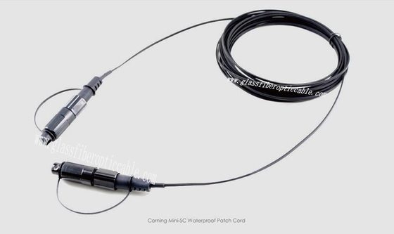 100M Length Fiber Optic Patch Cables Customized SC APC Connectors