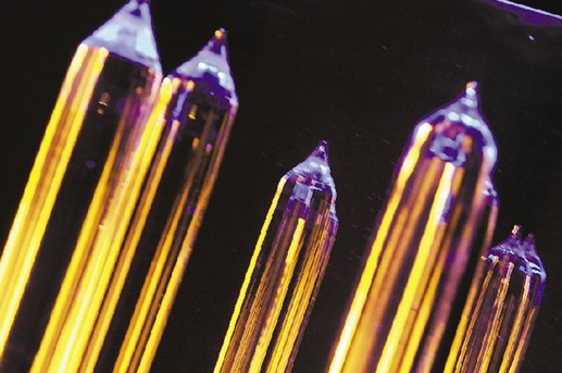 250um Fiberglass Bare Optical Fiber With Coating Protection