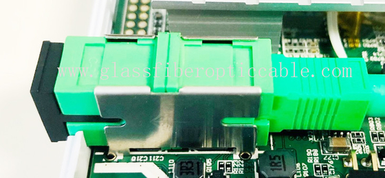 Zirconia Sleeve SC APC Fiber Optic Adapter For PCB Circuit Board